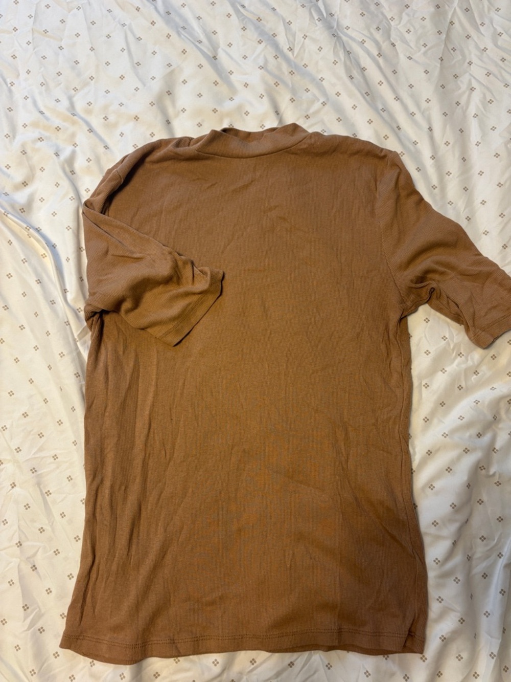 a new day Men's Short Sleeve Crew Tee in Brown